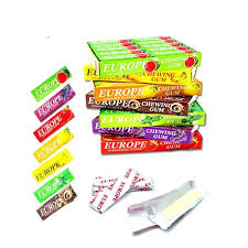 Europe chewing gum
