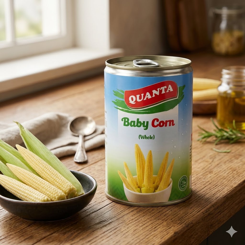Quanta baby corn 200g