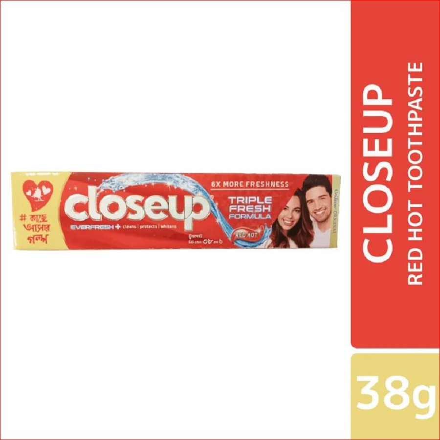 Closeup red hot 38g