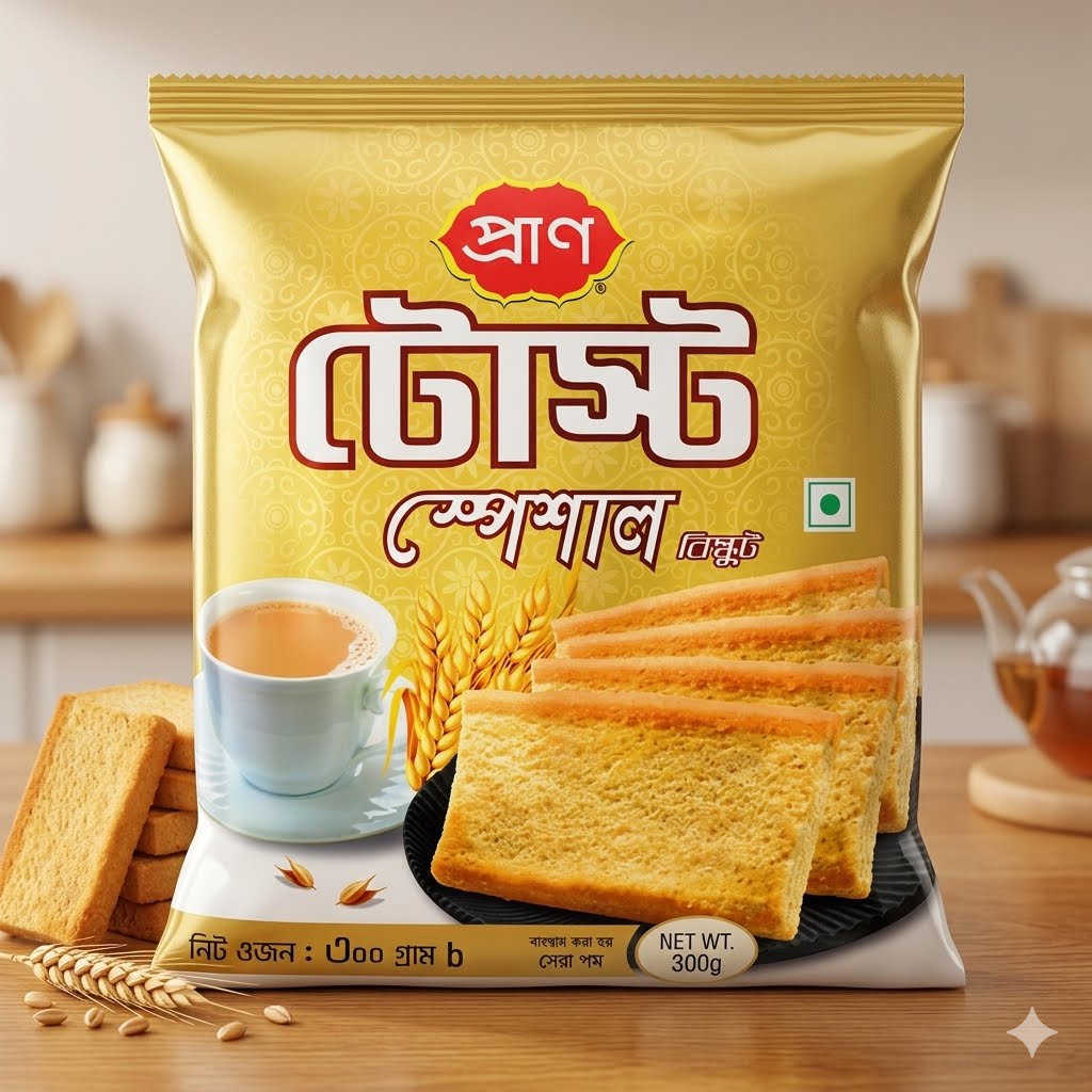 Pran toast special 185g