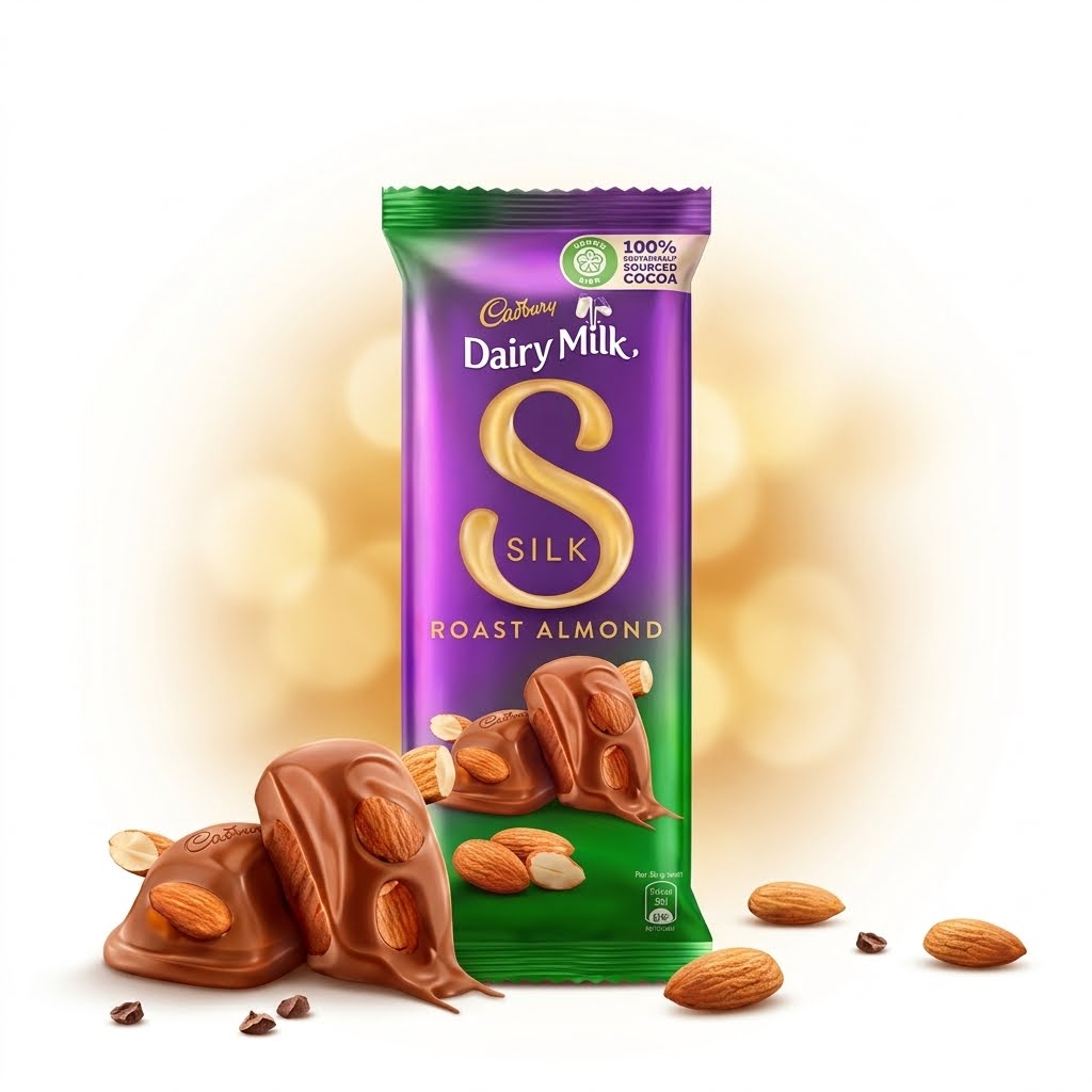 Dairy milk roast almond
