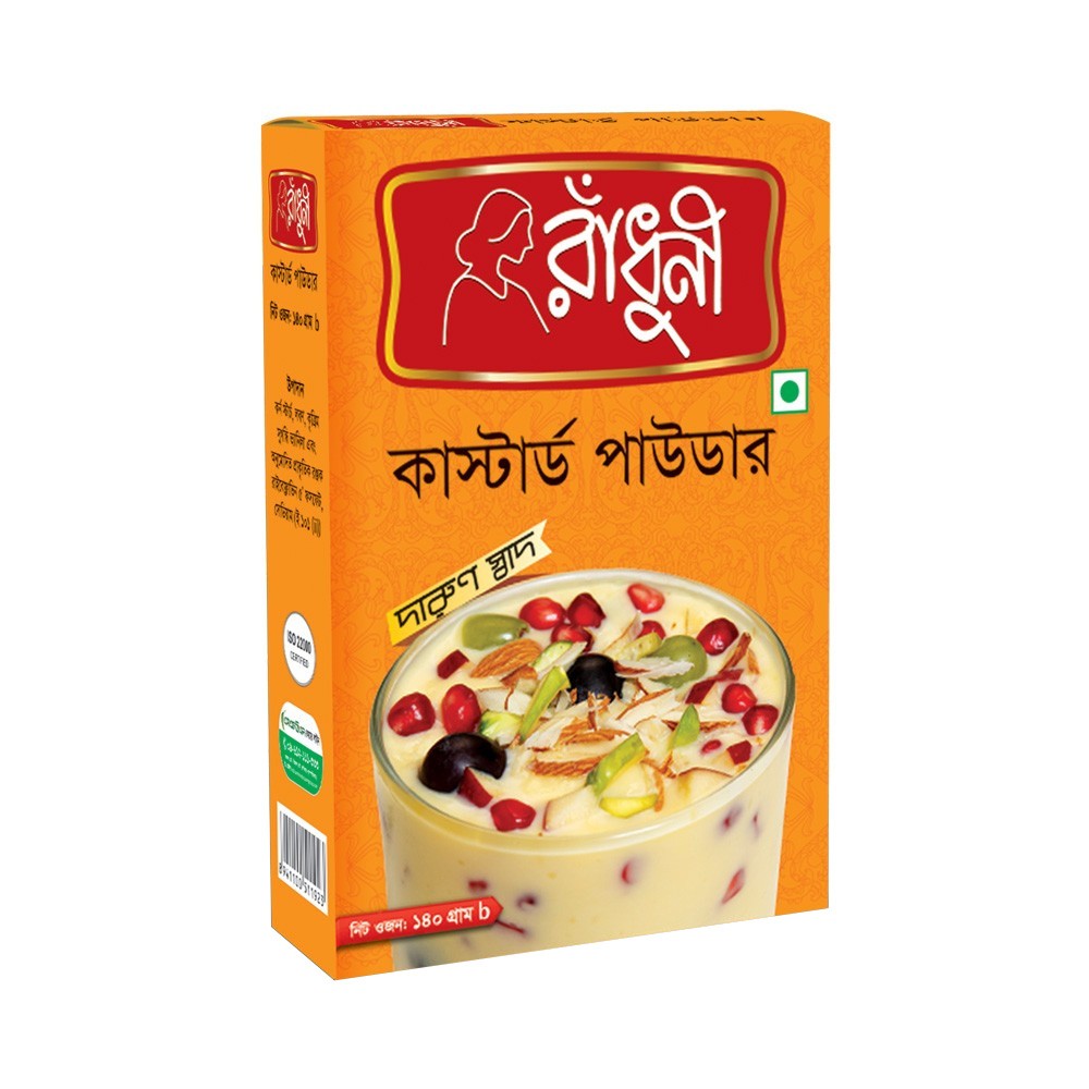 Radhuni custard powder 140g
