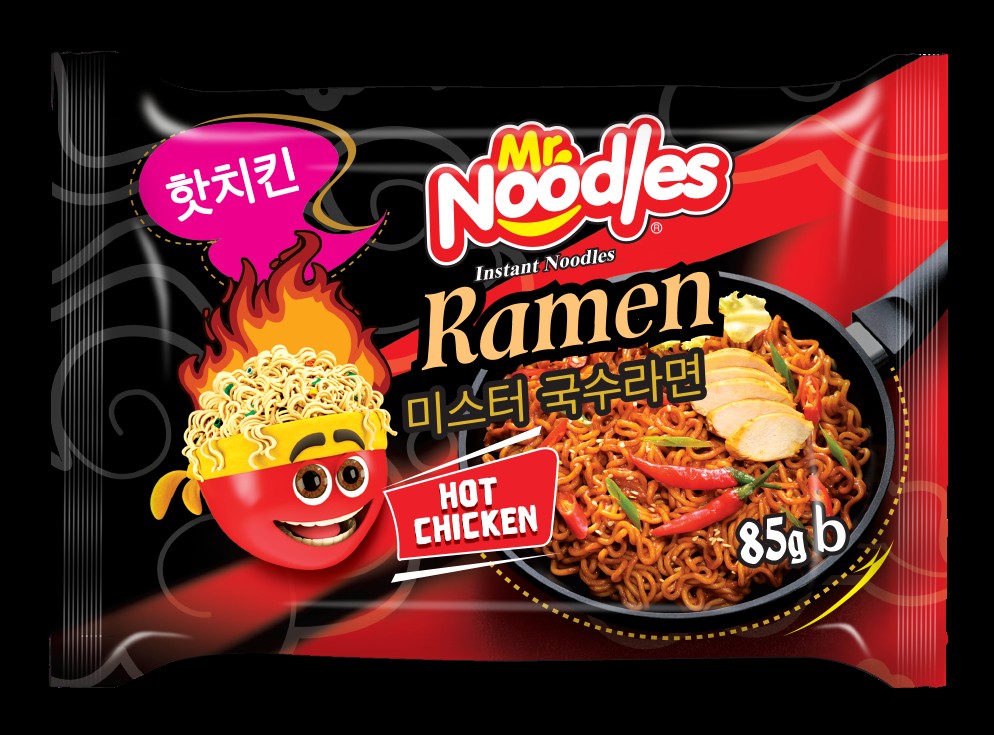 Mr. Noodless Ramen Hot chicken