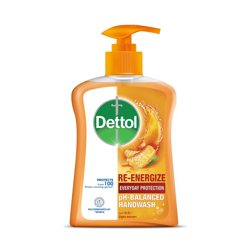 Dettol hand wash pump energize 200ml